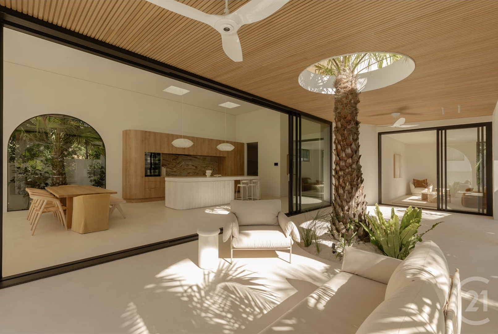 Luxury Noosa Heads home on Mitti Street, property styling by Blink Living